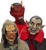 Horrormaske Teufel aus Latex Faschingsmaske